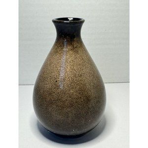 Brown Ceramic Mini Decor Bud Vase Small Accent
